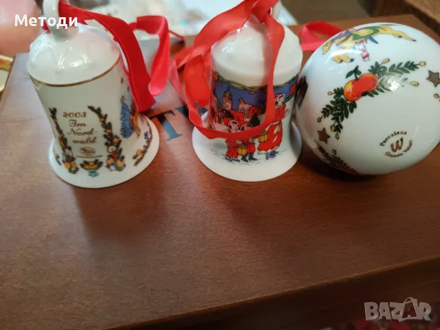 Порцеланови Коледни играчки Лот, снимка 4 - Други ценни предмети - 47511363