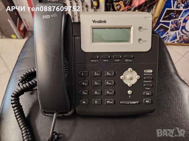 IP телефон yealink ip sip-t20, снимка 2 - Други - 51909644