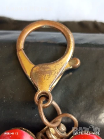 Ключодържател МИШЛЕ декориран с кристали метален много красив стилен дизайн 15401, снимка 4 - Други - 51118659