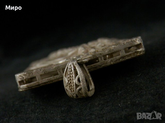 ТИБЕТ НЕПАЛ АЗИЯ МЕДАЛЬОН ВИСУЛКА ИЗОБРАЖЕНИЕ НА МАЙМУНА ВОЙН ВОЙНИК , снимка 8 - Антикварни и старинни предмети - 40590922