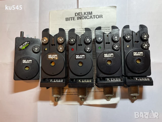 Delkim MK1 с Delkim Tx 2000 и Delkim Rx 2004 сигнализатори Делким, снимка 9 - Такъми - 51075236