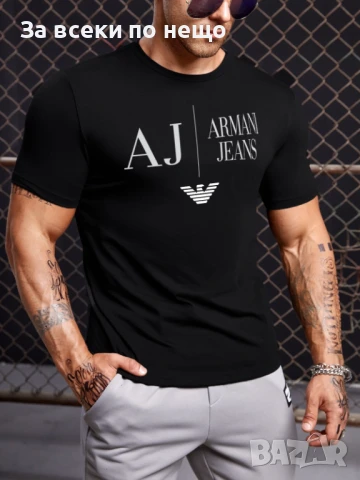 Giorgio Armani Мъжка Тениска👕Мъжка Блуза С Къс Ръкав - Различни Модели И Цветове Код LFS554, снимка 2 - Тениски - 50755051