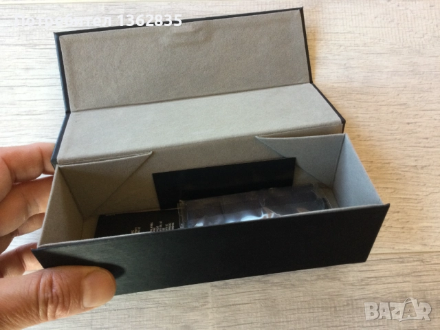 НОВА 100 % оригинална черна кутия калъф за очила PORSCHE DESIGN, снимка 5 - Слънчеви и диоптрични очила - 52153390