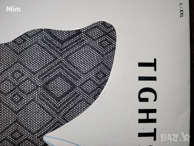 TIGHTS L/ XXL  Черен чорапогащник с мрежа на фигури , снимка 2 - Бельо - 43162395