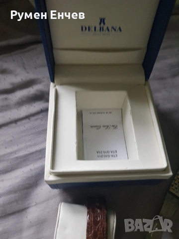 Delbana оригинален швейцарски часовник, снимка 5 - Мъжки - 53483432