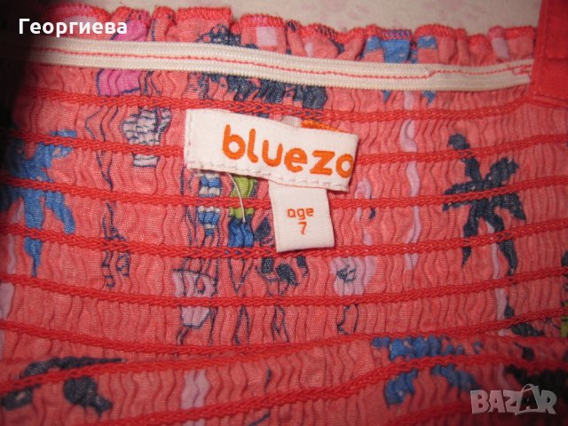 Коледна цена! Gymboree и Bluezo – прелестни рокли за 7-8 г. кукла!, снимка 10 - Детски рокли и поли - 26737384