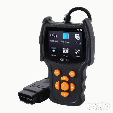 Full OBD2 EOBD автомобилен диагностичен кодочетец V317 , снимка 10 - Аксесоари и консумативи - 50813106