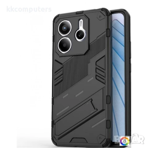 Xiaomi Redmi Note 14 5G Punk Armor Удароустойчив Калъф и Протектор, снимка 5 - Калъфи, кейсове - 50904041