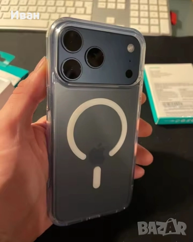 Прозрачни супер тънки силиконови и твърди кейсове за iPhone 17, снимка 3 - Калъфи, кейсове - 52770078