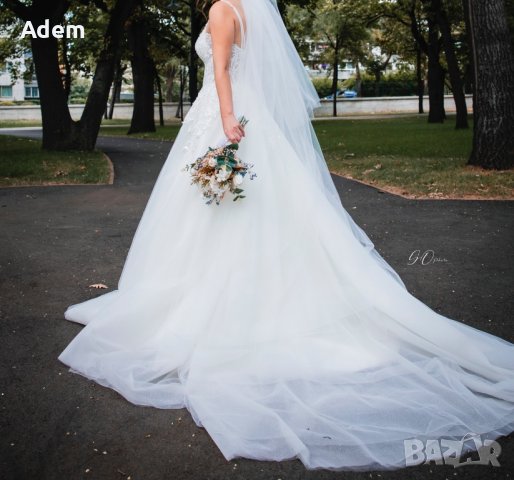 Маркова булченска рокля, снимка 1 - Сватбени рокли - 38575124