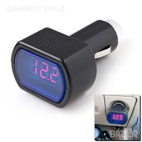 Дигитален Волтметър за автомобил или камион - 12V/24V., снимка 2 - Аксесоари и консумативи - 47398019