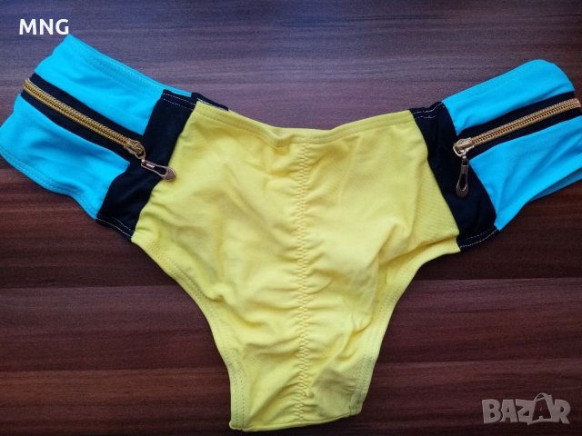 Дамски бански с ципове, снимка 3 - Бански костюми - 32509074