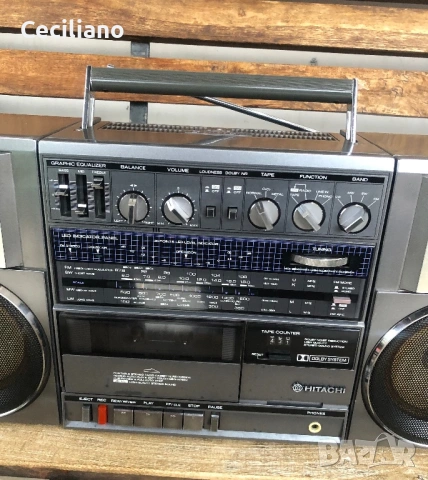 HITACHI TRK 9100E(Japan), снимка 4 - Радиокасетофони, транзистори - 53263342