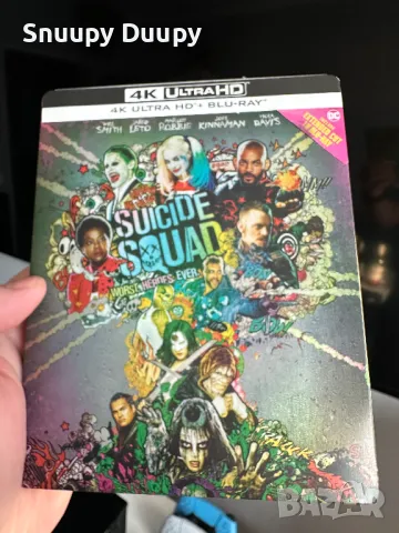 Suicide Squad / Отряд Самоубийци 4K Steelbook, снимка 1 - Blu-Ray филми - 48554520