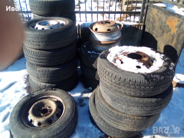 Стоманени джанти за Всякакви Бусове от 12" до 16цола, Единични и Двойни задни гуми. , снимка 7 - Гуми и джанти - 27588660