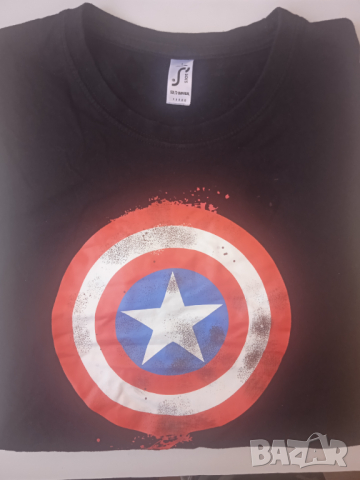 Captain America (Marvel)  Тениска Капитан Америка (Марвел/Комикс/Филм), снимка 5 - Тениски - 44898734
