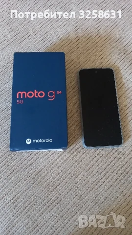 телефон моторола G34, снимка 2 - Motorola - 51419336