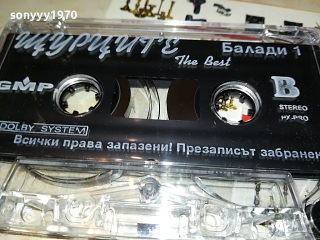 ЩУРЦИТЕ-ОРИГИНАЛНА КАСЕТА 0201231932, снимка 14 - Аудио касети - 39163993