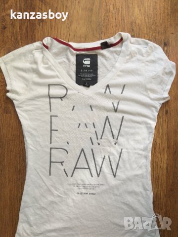 g-star redill slim v t wmn - страхотна дамска тениска, снимка 4 - Тениски - 36683094