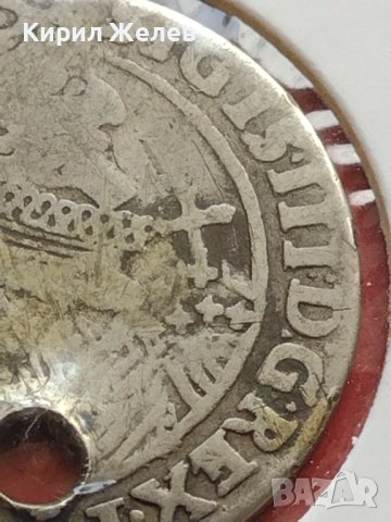 Сребърна монета Орт Сигизмунд трети ПОЛША рядка за КОЛЕКЦИОНЕРИ 12236, снимка 4 - Нумизматика и бонистика - 42987386