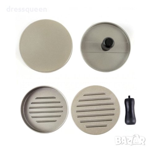 2057 Алуминиева преса с незалепващо покритие за оформяне бургери и кюфтета, снимка 4 - Други стоки за дома - 43942915