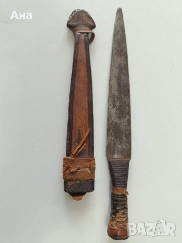 Стара африканска кована кама 32 см

, снимка 1