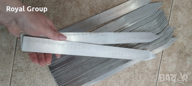 Плоски неръждаеми шишове за Адана кебап, снимка 2 - Други стоки за дома - 53403052