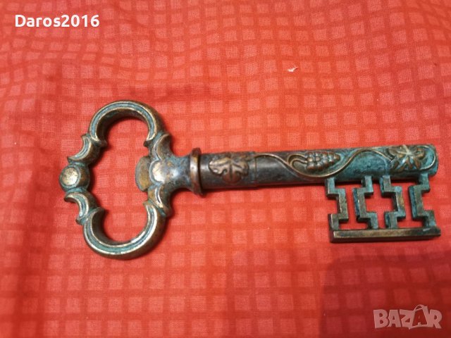 Стар бронзов тирбушон , снимка 2 - Антикварни и старинни предмети - 39468622