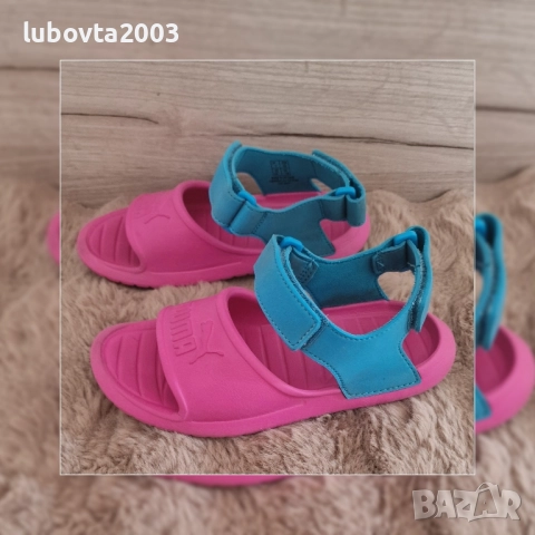 Puma 33 номер Детски оригинални сандали за момиче , снимка 2 - Детски сандали и чехли - 52049351