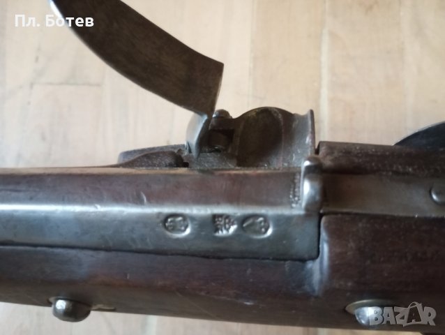 Стара кремъчна пушка , снимка 11 - Антикварни и старинни предмети - 43389811