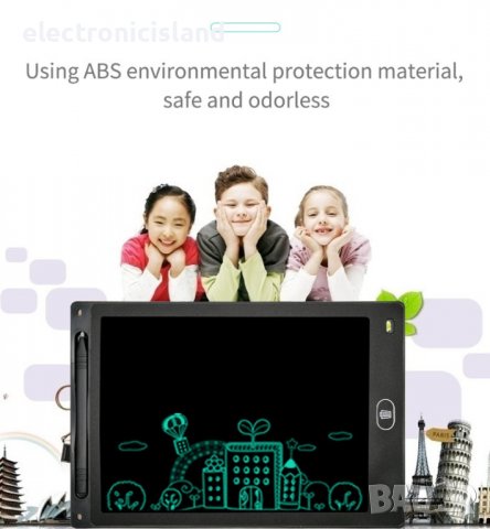 Таблет за рисуване 8.5" LCD дъска, светещ текст, рисунка, детски таблет, снимка 3 - Образователни игри - 39492965