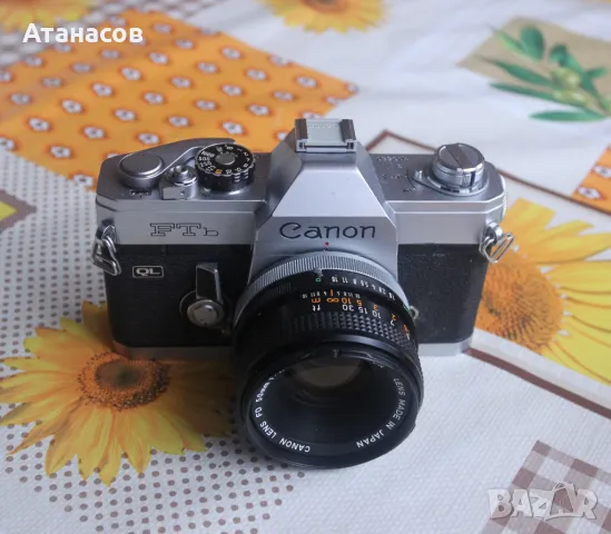 Canon FTb QL, снимка 2 - Фотоапарати - 48257803