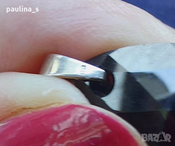 Винтидж / Комплект сребърни бижута с Черен шпинел / проба 925 , снимка 6 - Бижутерийни комплекти - 32961921