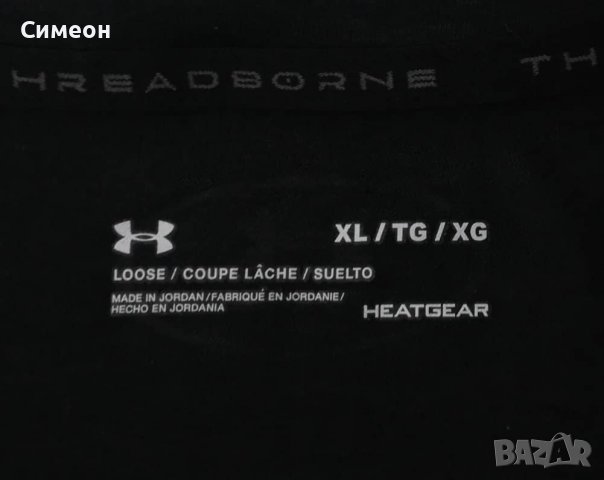 Under Armour UA Threadborne оригинална тениска XL спортна фланелка, снимка 4 - Спортни дрехи, екипи - 38040405