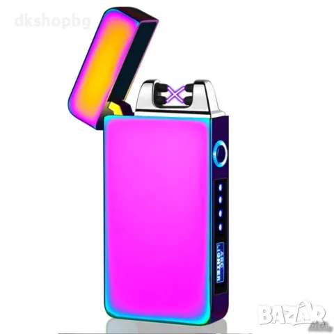 613-1 Модерна плазмена запалка зареждаща се през USB Пламък от ново поколение, снимка 5 - Запалки - 48988143