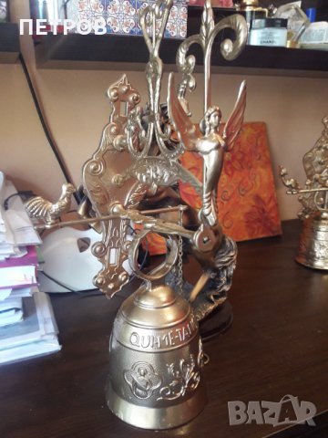 УНИКАЛНИ ПОЗЛАТЕНИ камбана камбани звънец, снимка 6 - Други - 33547415