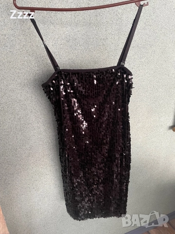 Дамска рокля с пайети