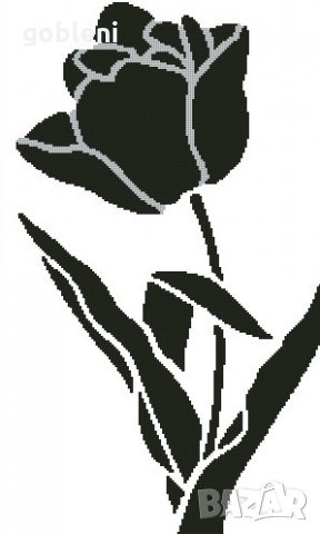 гоблен-триптих "БЯЛО И ЧЕРНО" - с ламе, Д 46;размери /65*30/см.; 3 цвята; 46лв, снимка 4 - Гоблени - 28284480