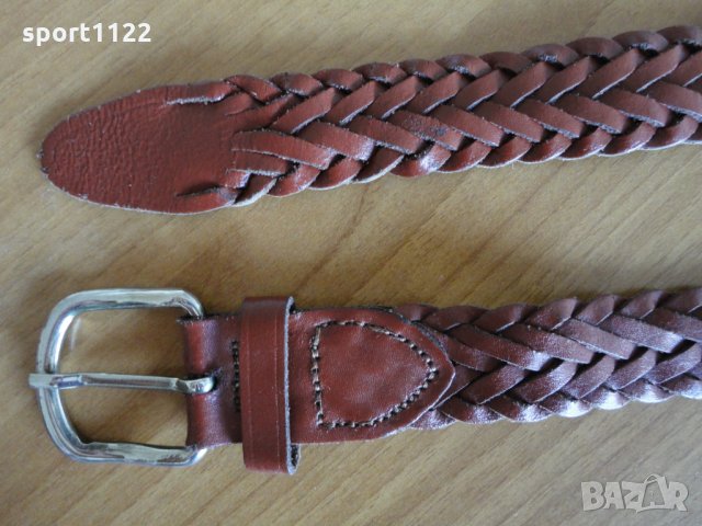 Естествена кожа мъжки колан, снимка 5 - Колани - 15228795