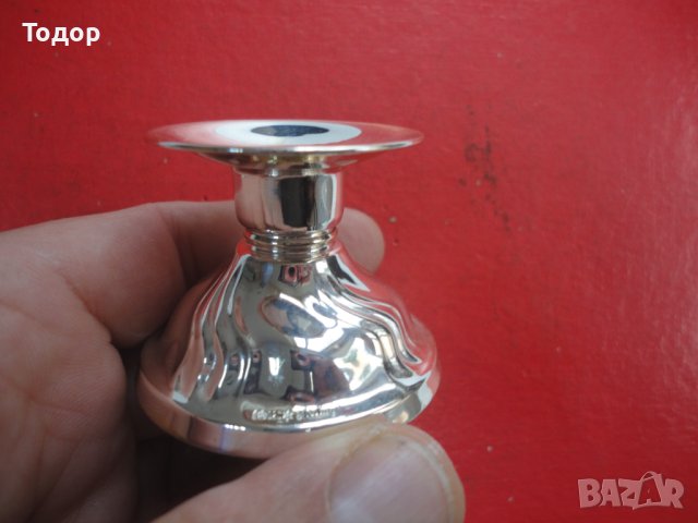 Невероятен сребърен свещник 2, снимка 6 - Други ценни предмети - 43007272