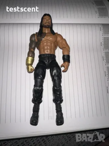Екшън фигура WWE Roman Reigns Роман Рейнс ELITE SERIES Bloodline mattel figure елит, снимка 5 - Колекции - 48384867