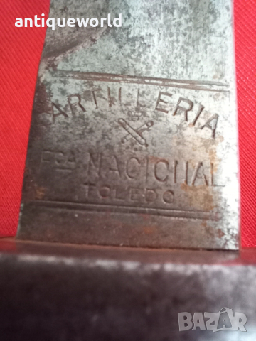 1913г WW1 Голям Толедски Байонет .Щик М1913 ,ПСВ, снимка 3 - Антикварни и старинни предмети - 52488716