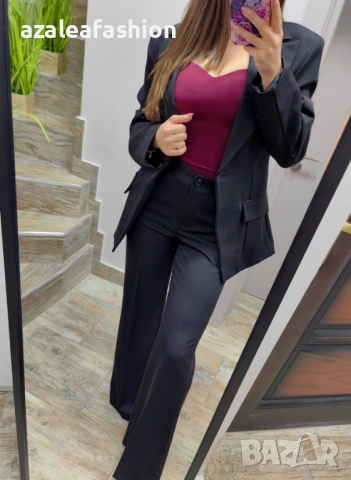 Черен дамски костюм, снимка 3 - Костюми - 53082644