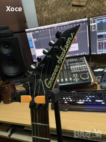 Grover Jackson KE.A-52, 1995, Произведено в Япония., снимка 14 - Китари - 53398426