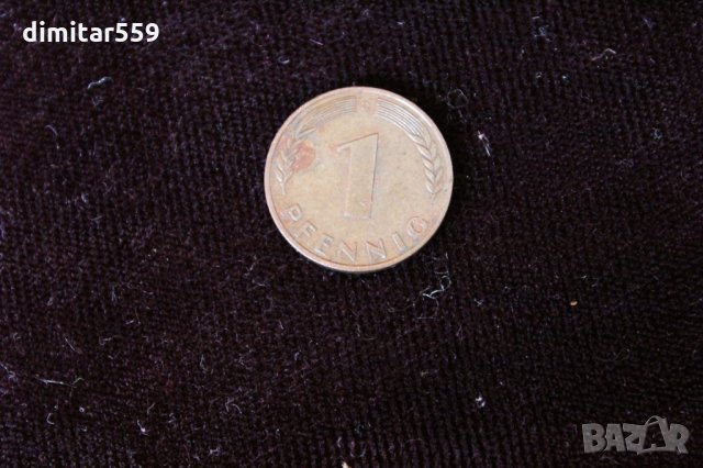 Колекционерска монета от 1 Pfenig 1950 година, снимка 1 - Нумизматика и бонистика - 27304910