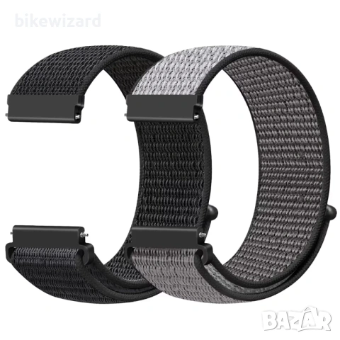 2 броя 19 мм найлонови каишки за часовник НОВИ