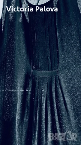 Прекрасна черна дълга рокля HENNES COLLECTION , снимка 9 - Рокли - 51172537