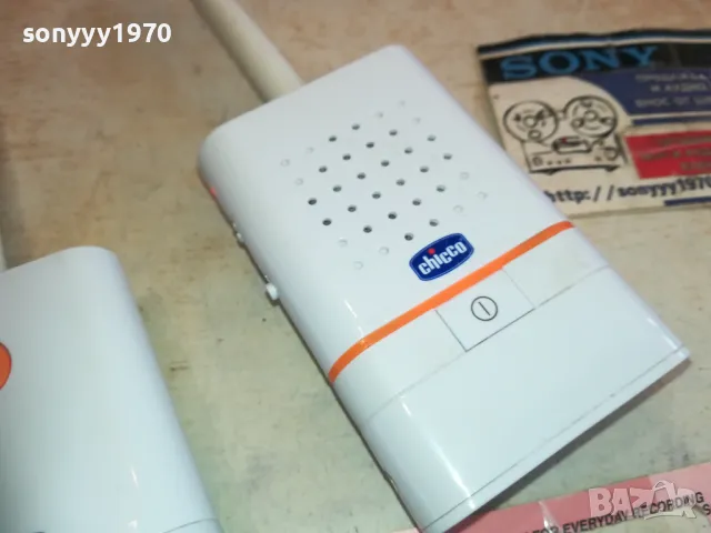 CHICCO X2 ПРЕДАВАТЕЛ И ПРИЕМНИК 0511241542, снимка 8 - Друга електроника - 47852004