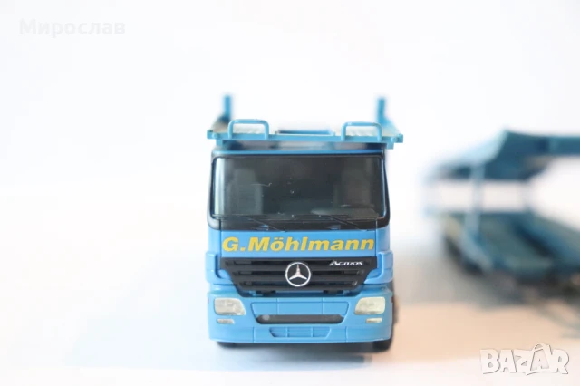 HERPA H0 1/87 MERCEDES BENZ ACTROS КАМИОН МОДЕЛ  АВТОВОЗ, снимка 4 - Колекции - 50682175