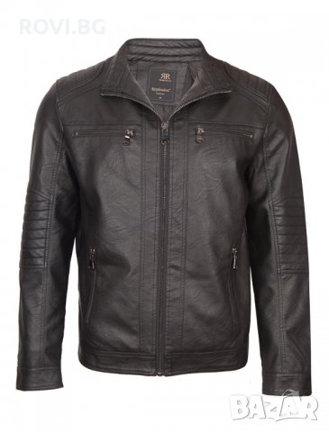 Мъжко Кожено Яке – 3197, снимка 2 - Якета - 26361097